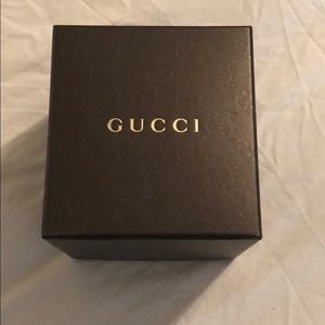 New Original Gucci bangle/ watch box with cushion